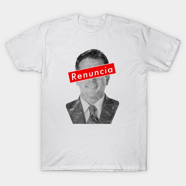 Ricky Renuncia - Ricardo Rossello Puerto Rican Governor T-Shirt by PuertoRicoShirts